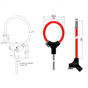 Flexible Rogowski Coil Current Transformer