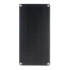 Flexible Solar Panel 10W 12V Sun Power Panels with DC5521 Ports 3W 43.4CFM Solar Charging Fans for Hiking Picnic Camping