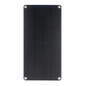 Flexible Solar Panel 10W 12V Sun Power Panels with DC5521 Ports 3W 43.4CFM Solar Charging Fans for Hiking Picnic Camping