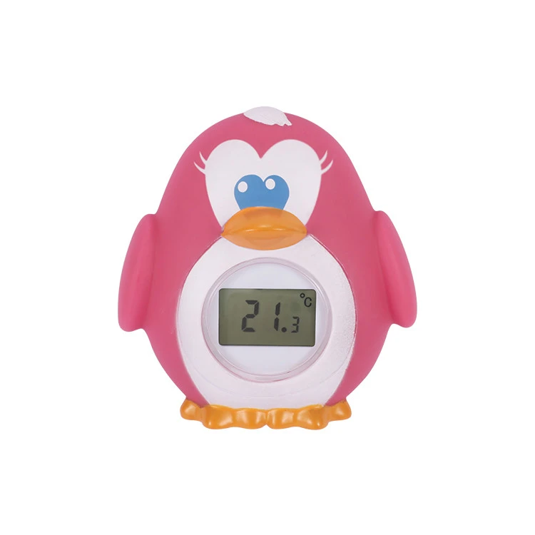 Floating cute animal digital baby bathtub thermometer for kids