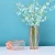 Flower Vases Small Nordic Plant Bud Modern Clear Cheap Decoration Rose Gold Wedding Metal Flower Glass Vases For Home Decor