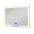 Import fogless Touch screen switch led light smart bath room mirror with bluetooth from China
