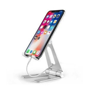 Foldable Universal 270 Rotatable Adjustable Cell Phone Desk Mount Holder Smartphone Stand for Tablet PC