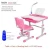 Import Folding Intelligent Study Table and Chair Set With Storage For Student Or Kids from China