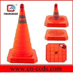 Folding traffic cone/safety cone/pop-up safety cone