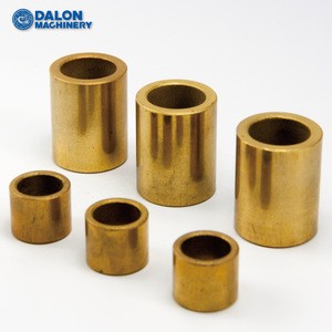 food grade oil oilite impregnated copper sae 841 brass bronze bushing with graphite inserts for electric fan