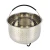 Import Food Safe 18/8 Stainless Steel Steamer Basket Insert Accessories With Silicone Covered Handle & Leg For 6& 8 qt Pressure Cooker from China