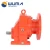Import Foot mounting Inline Helical Speed Gearbox Reducer with Shaft from China