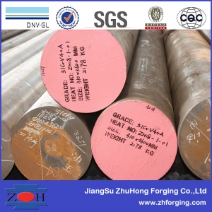 Forged bearing steel round bar SAE52100