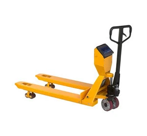 forklift weighing pallet truck/ scale weighing pallet jack