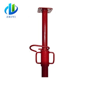 formwork accessories outside / inside building dipping paint adjustable steel pillar