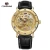 Import FORSINING 9005 Men Automatic Mechanical Stainless Steel Case Watch High Quality Leather Watch Strap from China