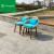 Import Foshan Factory Luxury High Quality Dining Table Set Wooden Patio Garden Teak Wood Chair Modern Outdoor Furniture from China