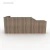 Import Free combination L shape wood checkout counters for sale from China