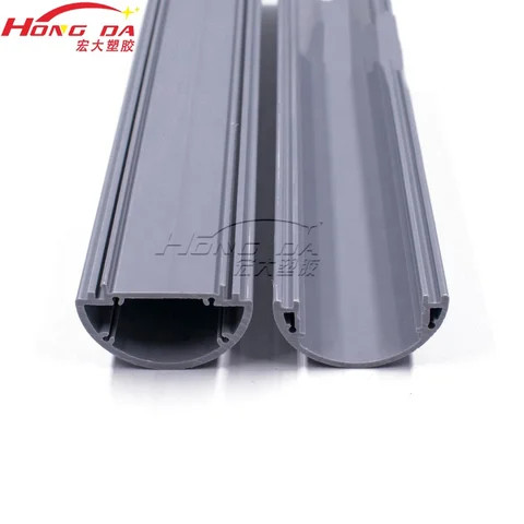 Buy Free Sample Custom Oem Plastic Extrusion Round Profile Pvc Pp ...