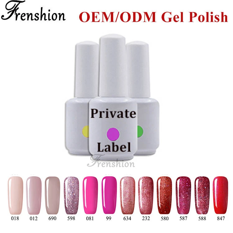 Frenshion OEM Wholesale Cheapest Kilo Bulk Package Soak Off Led UV Gel Polish 1kg Buy from China Nail Supplies