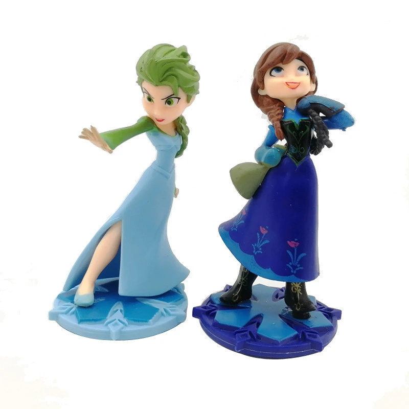 Frozen 2 Elsa Anna Action Toy Figures Set Collection Cartoon Gift QTA-2082