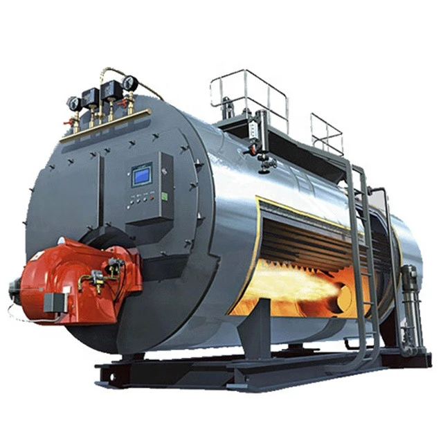 Fully Automatic 1 to 20 Ton Natural Gas Steam Boiler For Laundry Center Caldera De Vapor