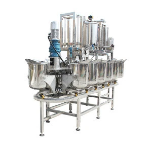 Fully automatic soymilk rotary halide continuous solidification machine