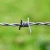 Galvanized Barbed Wire Farm Fence