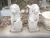 Import Garden decor natural stone carving white marble foo dog statues sale from China