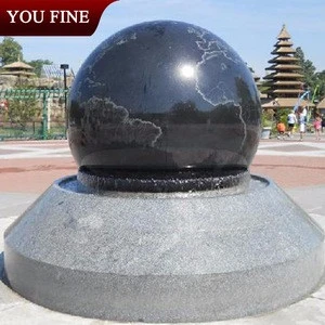 Garden Granite Rotating Ball Fountain