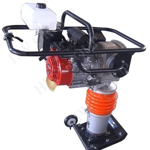 gasoline soil tamping rammer with Honda GX160