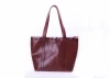 Genuine Leather Tote Bag for Women Grain Textured Handmade Leather Satchel Bag