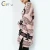 Import Giftu 86060# Popular Design Color Combination Women Long Knitted Cardigan Sweaters from China