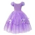 Import Girls Princess Sofia Dress Cosplay Costume Kids Sequins Layered Deluxe Gown Child Carnival Halloween Party Fancy Dress up from China
