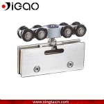 glass door hanging wheel, sliding roller, highly quality sliding hanging glass door wheel