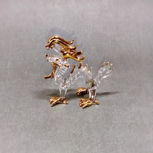 glass dragon figurines crafts export to Japan market