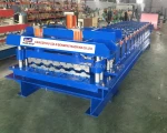 glazed tile roll forming metal roofing tiles making machine for building material machinery