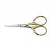 Gold Embroidery Manicure Scissor Straight Blade