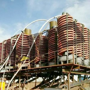 Gold mining machine gravity separator mineral processing tungsten ore spiral concentrator for sale