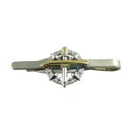 gold plated flag logo tie clips tie bars tie pins
