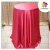 Import Gold satin table cloth plain dyed tablecloth for wedding party banquet Table Cover from China