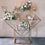 Import Gold Stage Decoration Metal Frame Stand Wedding Props Backdrop Walkway Party Supplier Centerpiece Flower Stand Display Racks from China