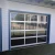 Import Golden supplier Factory Direct Sales High Grade Modern style OEM Clear or Frosted Glass Panel Garage Door from China