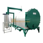 Good quality  wood charcoal carbonization furnace bamboo carbonization stove
