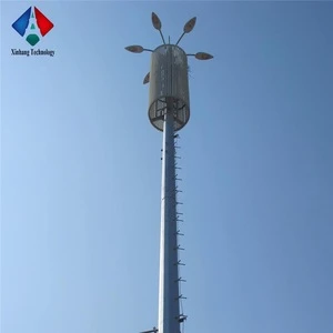 gsm telecommunication steel monopole tower drawing