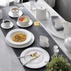 Guangzhou wholesale Buffet Tableware crockery porcelain hotel restaurant Dinnerware