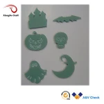 Halloween crafts plastic shape plastic acrylic resin craft for photo