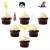 Import Halloween Wizard Birthday Party Supplies Set Happy Birthday Banner Cake Topper Cupcake Props Harry Potter Party Decoration kits from China