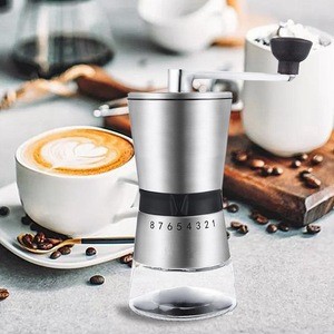 Hand Crank Grinder Coffee Grinder Adjustable coffee Mill  Manual Coffee Grinder