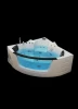 Hangzhou LED Massage Jetted Whirlpool Acrylic Massage Bathtub with Bluetooth