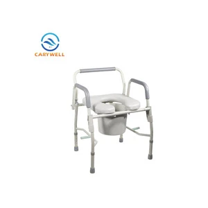 Health Care Products Commode Chair With Soft Seat Handicap Portable Toilet