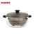 Import Heat directly borosilicate glass steamer pot microwave cookware from China