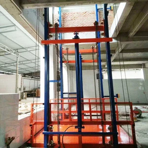 Heavy Weight 10m Great CE certification elevators for sale vertical lead rail lift platform