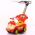 Import Hebei Factory Cartoon Dluxe Plastic Cheap 4 Wheel Mechanical Ride On Sit Balance Kid Toy Happy Swing Car With Roof from China
